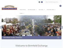 Tablet Screenshot of brimfieldexchange.com